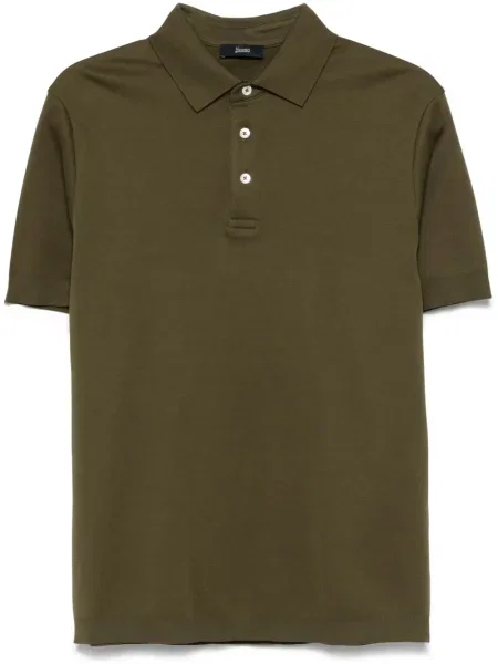Polo Herno tricotate verde