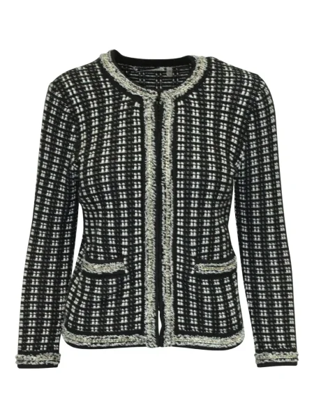 Geacă Alice + Olivia din tweed negru