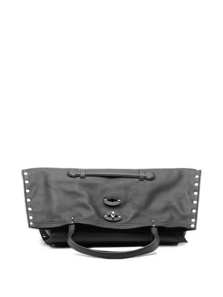 Geantă shopper Zanellato din piele negru