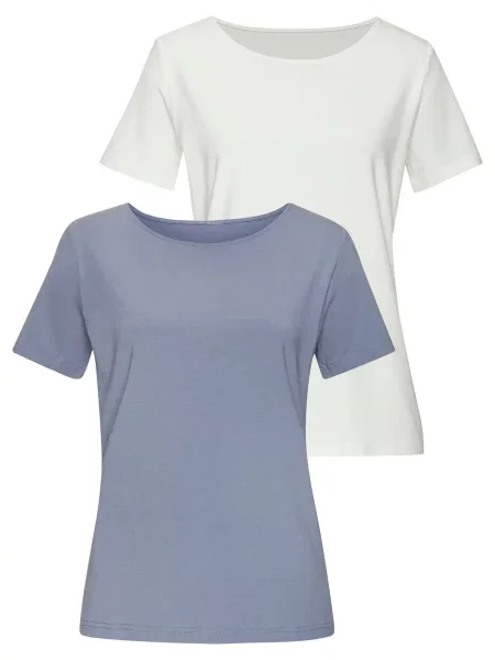 LASCANA Tricou opal alb