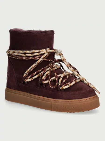 Inuikii Suede Double Tie cizme de zăpadă pentru femei