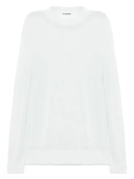 Pulover Jil Sander lung verde