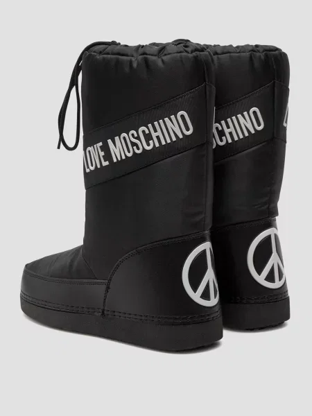 Дутики Moschino черные
