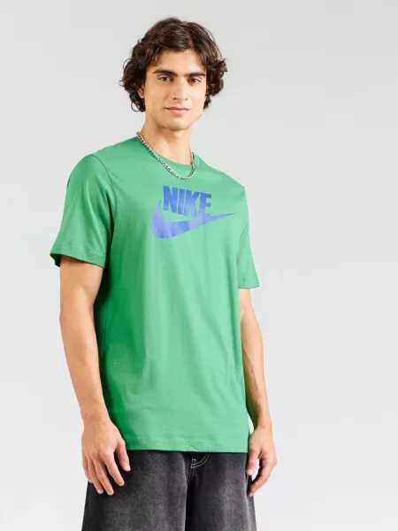 Nike Sportswear Tričko ICON FUTURA tmavomodrá zelená