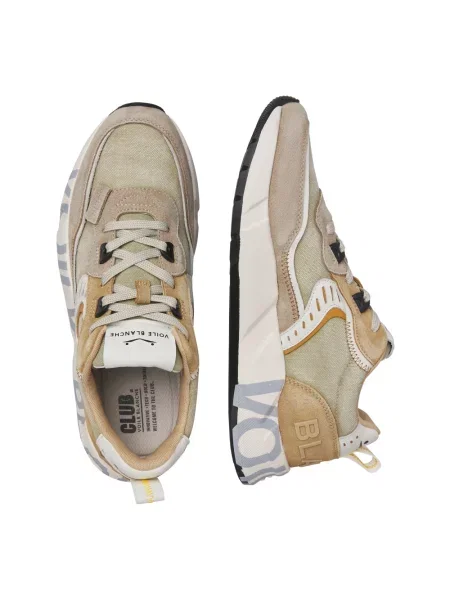 Sneakersy Voile Blanche beżowe
