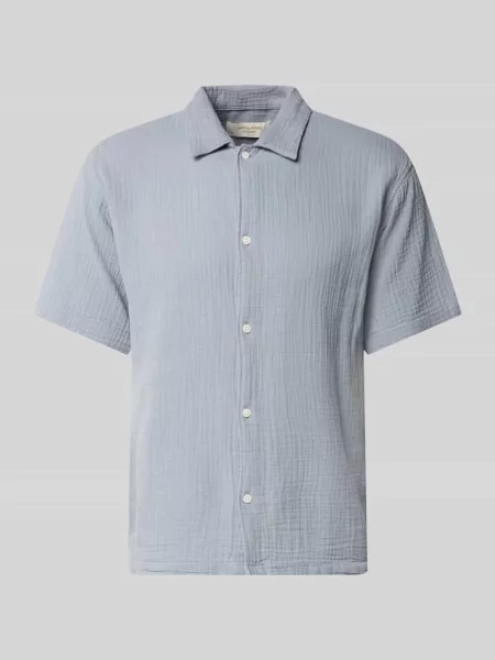 Koszula casualowa o kroju regular fit z kołnierzykiem kent Jack & Jones