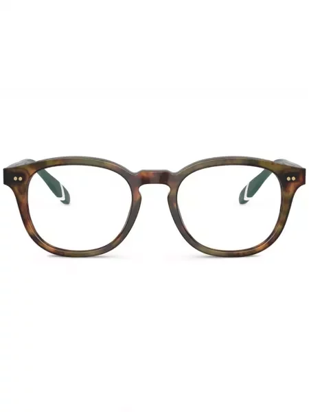 Ochelari de soare pătrați Polo Ralph Lauren negru