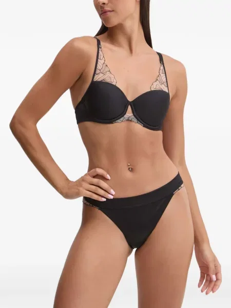 Sutien Chantelle din dantelă negru