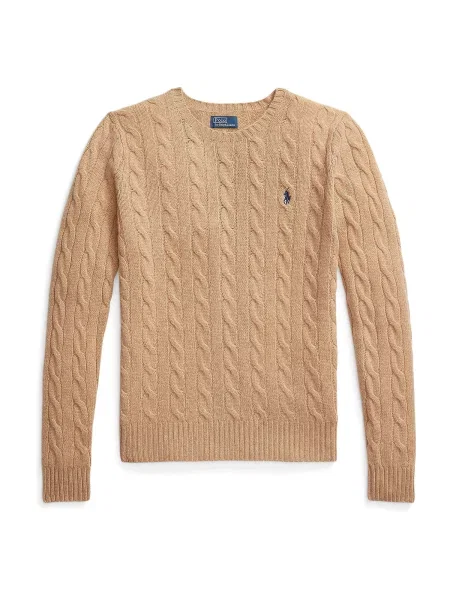 Polo Ralph Lauren Pulover închis bej