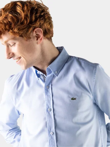 Рубашка Lacoste синяя