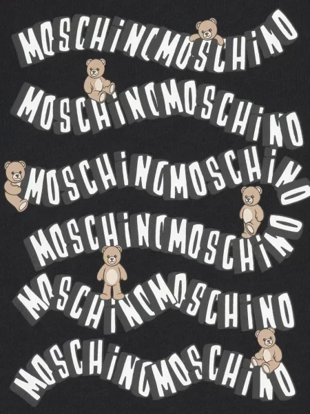 Sukienka dziecięca Moschino czarna