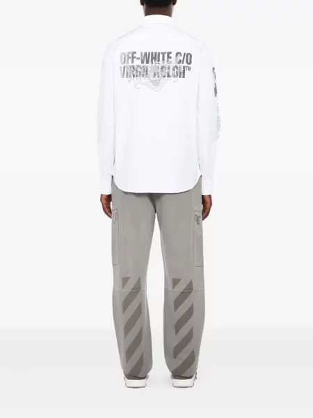 Cămașă Off-white din poplin alb