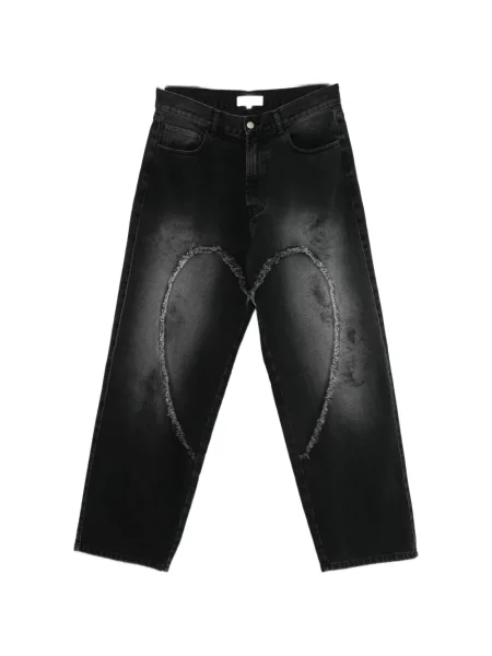 Blugi cu picior larg Carne Bollente negru