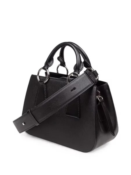 Geantă shopper Maison Margiela din piele negru