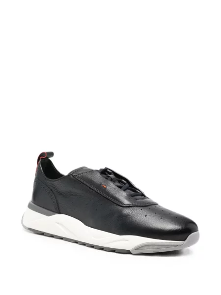 Sneakerși Santoni negru