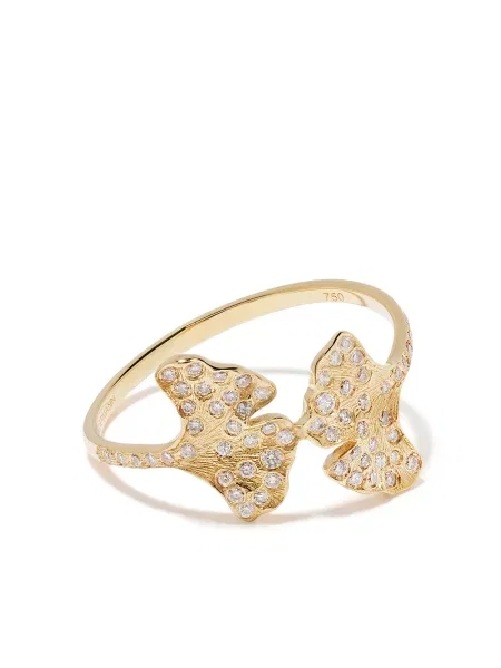 Inel Aurelie Bidermann galben