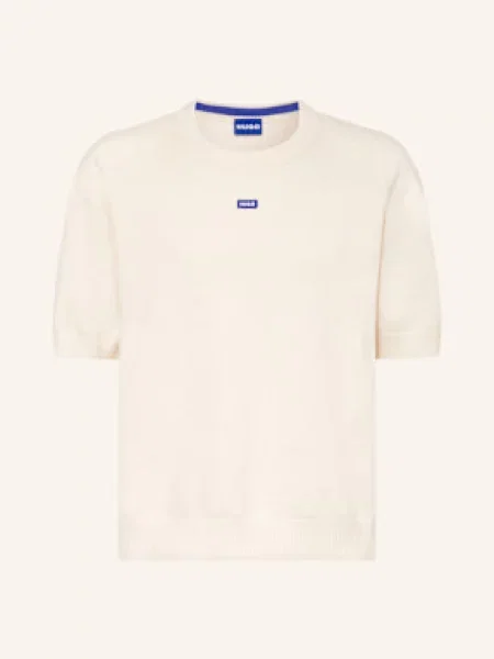 Hugo Blue Tričko San Carson režná modré