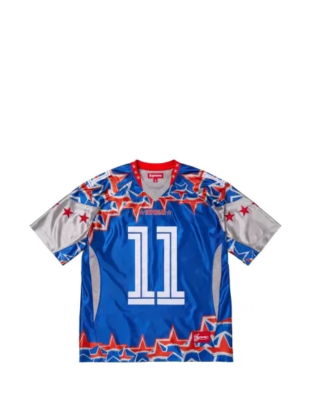 Fotbal tricou Supreme din jerseu albastru