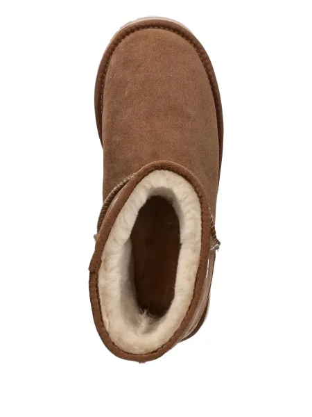 Botine Emu Australia din piele de oaie maro
