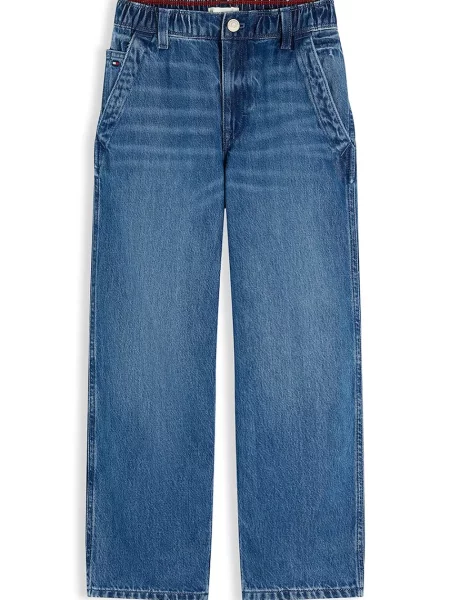 Tommy Hilfiger blugi pentru copii BAGGY albastru