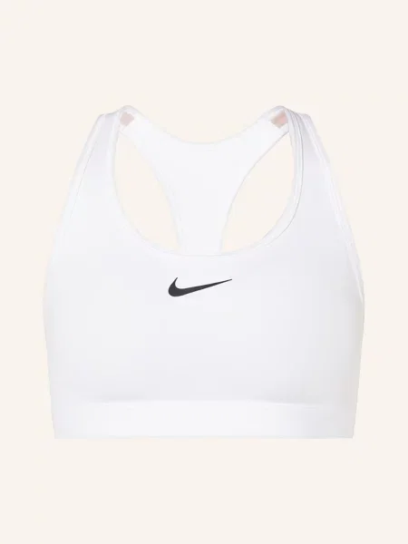 Nike Biustonosz Sportowy Swoosh weiss biały