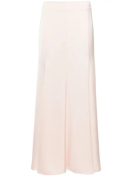 Fusta maxi Philosophy Di Lorenzo Serafini din satin roz