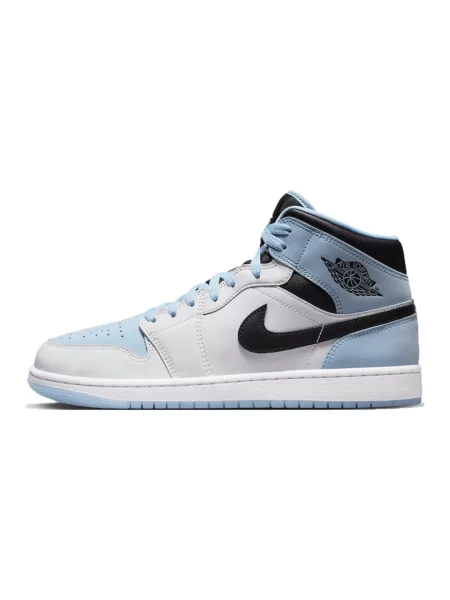 Sneakersy Jordan Air Jordan 1 zamszowe niebieskie