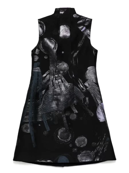 Rochie Shiatzy Chen din jacard de costum negru