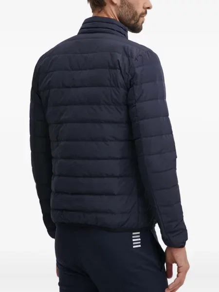 Geacă Ea7 Emporio Armani albastru