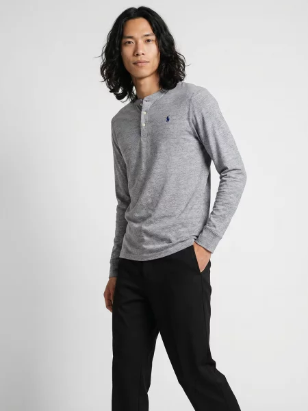 Polokošeľa Polo Ralph Lauren sivá