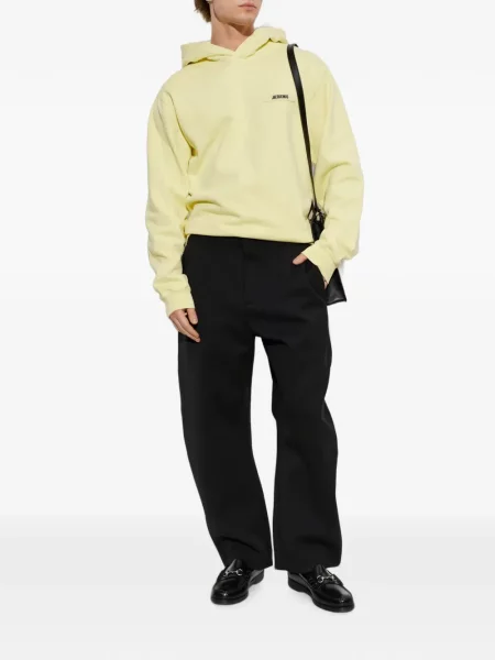 Hanorac cu glugă Jacquemus galben