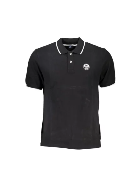 Krótka koszulka polo North Sails czarna