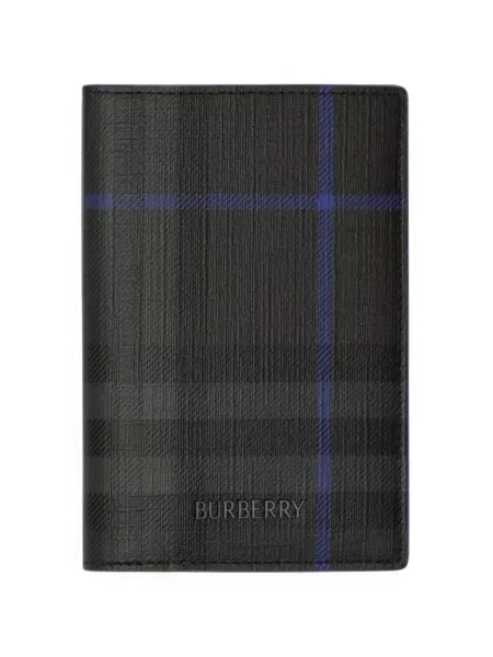 Portofel Burberry cu autograf negru