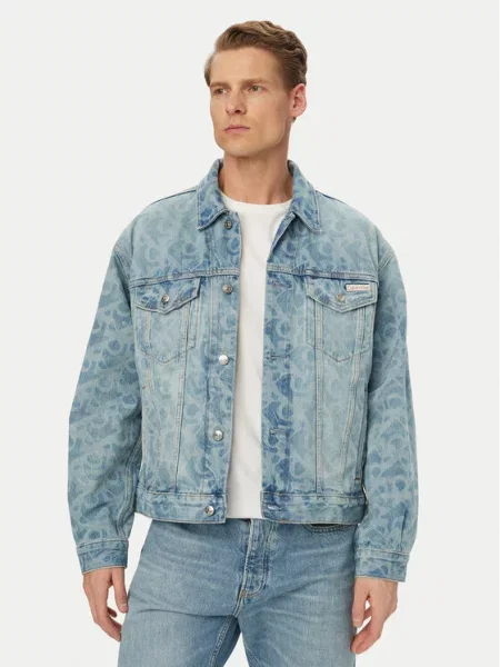 Calvin Klein Jeans Džinsinė striukė mėlyna