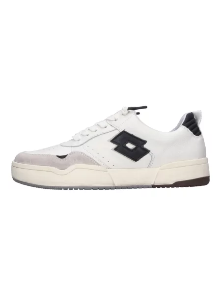 Sneakersy Lotto skórzane białe