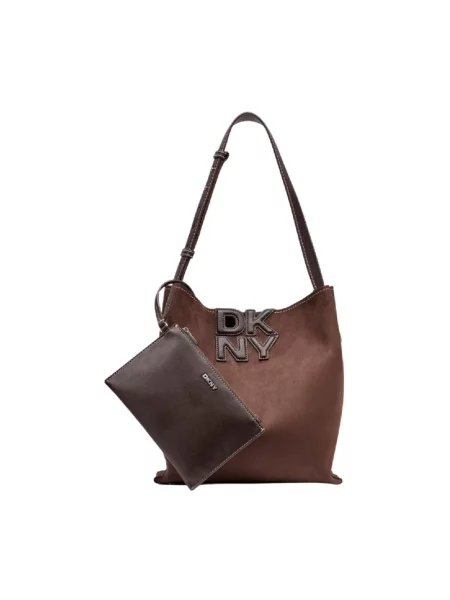 Shopperka Dkny brązowa