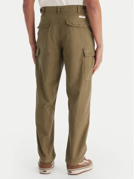 Element Cargo stiliaus kelnės Relax Cargo chaki