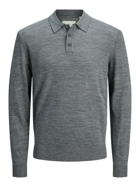 Jack&Jones Pulover Merino gri