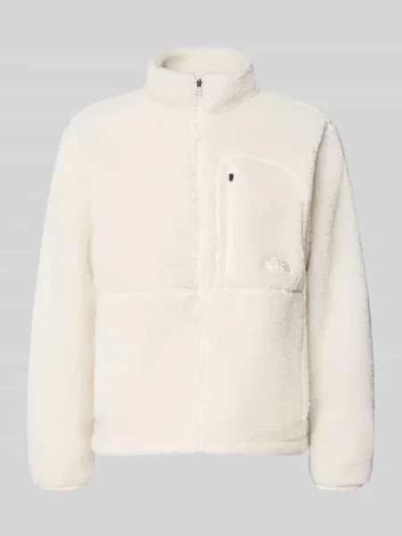 Kurtka z polaru ze stójką i brustaszą model EXTREME PILE' The North Face beżowa