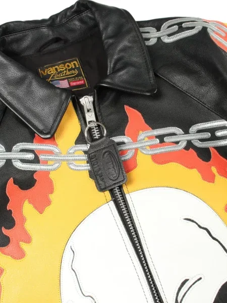 Geanta de piele Supreme negru