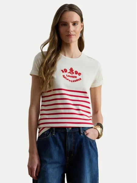 LAUREN RALPH LAUREN Póló Ekru