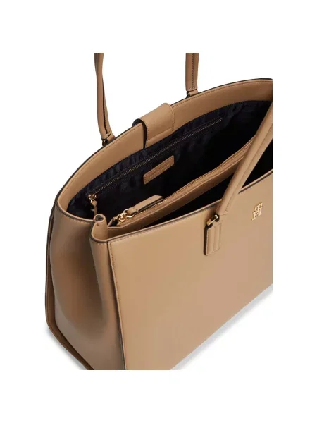 Tommy Hilfiger Geantă shopper TH DAILY maro