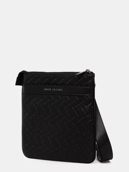 Кожаная сумка Armani Exchange