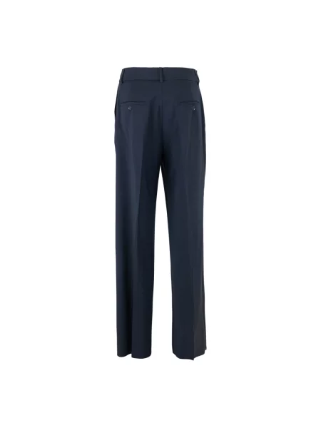 Spodnie Max Mara niebieskie