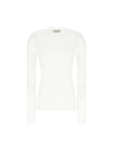 Dzianinowy top Sportmax biały