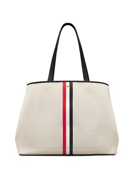 Geantă Thom Browne din canvas