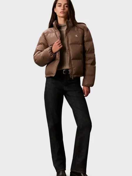 Пуховик Calvin Klein коричневий