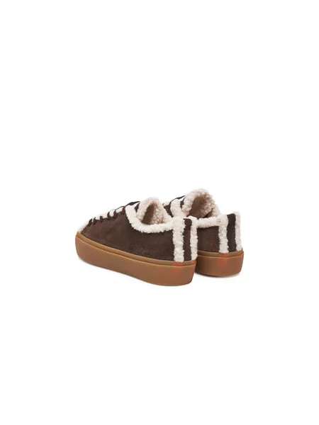 Tenisice Inuikii Shearling Low smeđa