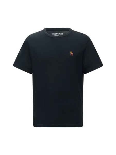 Abercrombie & Fitch Tričko EVERYDAY ESSENTIAL' čierna