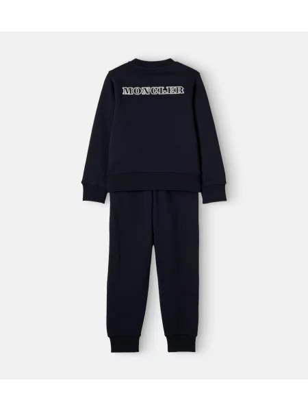 Gyerek melegítő felső Moncler Enfant kék